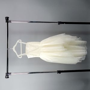 Ooh! La, La! Couture Girls Champagne Crystal Kylee High Low Dress - SIZE 8